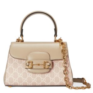 Gucci Horsebit 1955 Mini Bag 703848 Cream