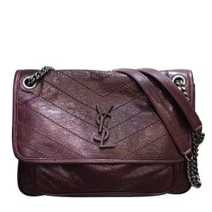Saint Laurent Medium Niki Chain Bag 498894 Mauve