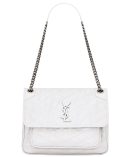 Saint Laurent Large Niki Chain Bag 4988940 White