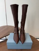 Prada Stretch Nappa Leather Long Boot