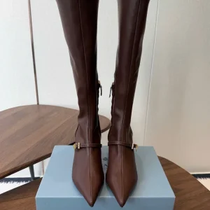 Prada Stretch Nappa Leather Long Boot