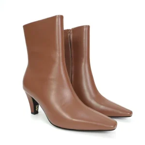 Saint Laurent Ashley Leather Ankle Boots
