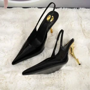 Saint Laurent L'entracte Slingback Pumps Shoes